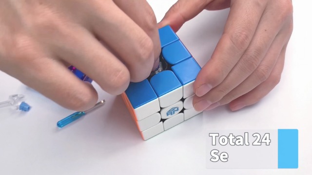 Cubo De Velocidad GAN 11 M Pro 3x3 Magnético - Sin Pegatinas, Superficie Esmerilada, Ultra Ligero 63g