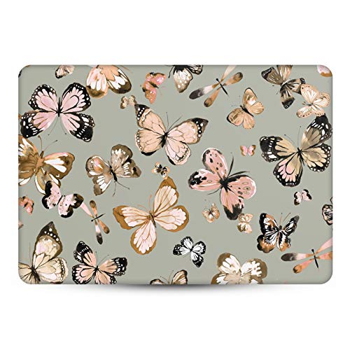 Vinyle Autocollant MacBook Pro 13 A2338 Peau Protection Ninola Papillons Floral - 2