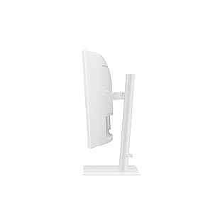 Samsung 34 ViewFinity (S65TC) Series Ultra-WQHD 1000R Curved Computer Monitor, HDR10, 100Hz, AMD FreeSync, Thunderbolt 4, Height Adjustable Stand, Built-in Speakers, Eye Care, LS34C650TANXGO, 2024