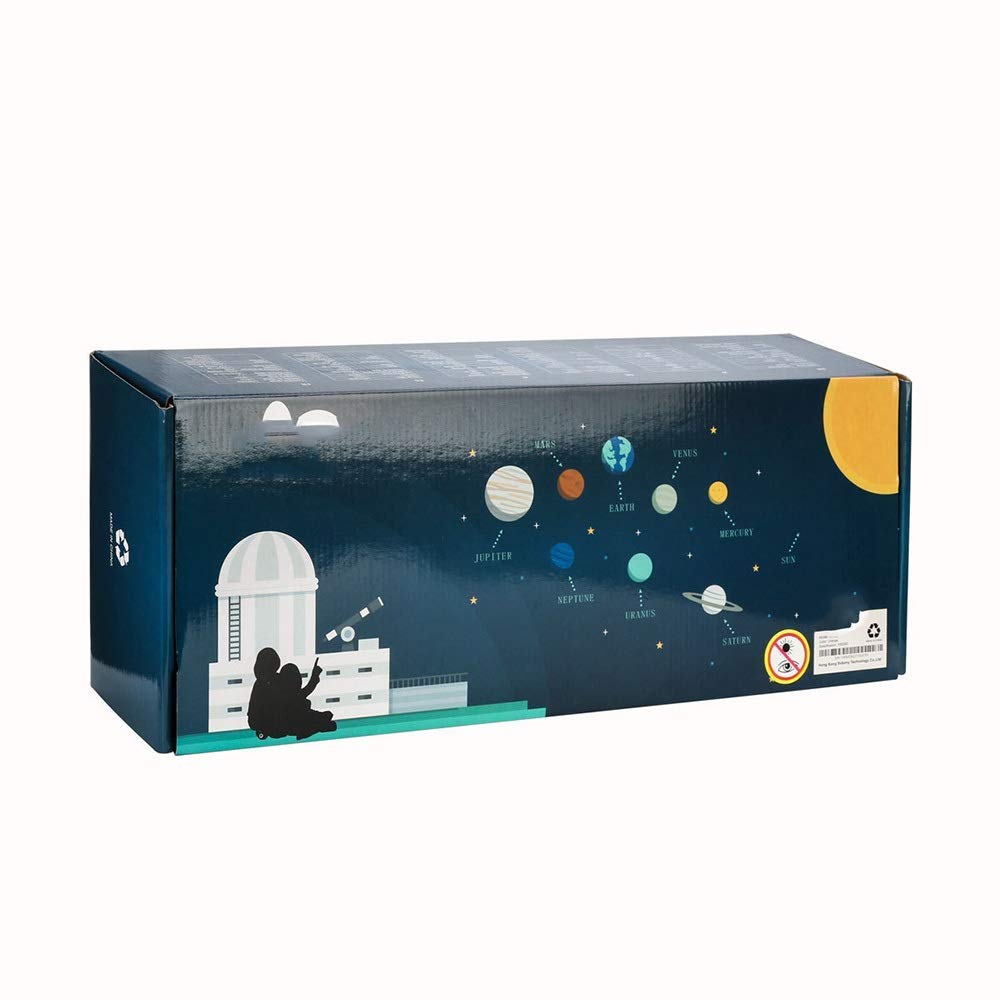 Telescopio astronómico para niños de Alta definición, Duradero, Similar al de un telescopio de Nivel Principiante, 18 ve