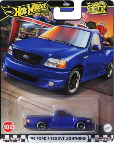 Hot Wheels '99 Ford F 150 Svt Lightning, Premium Boulevard