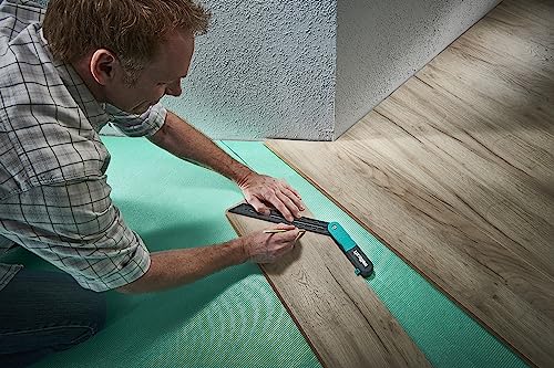 wolfcraft Vinyl Flooring Laying Set, 3 Pcs. I 6978000 I for accurately Laying of Vinyl Flooring up to 6 mm Thick - Image 3