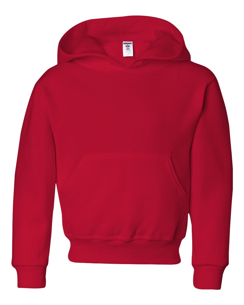 Sweat a capuche rouge enfant Jerzees XL pull molleton chaud - 7