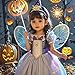 MYSXN 13 INCH Fairy Princess Angel Wand Sticks,Star Wand for Halloween,Costume,Birthday, Party, Wedding,Cosplay (SILVER)