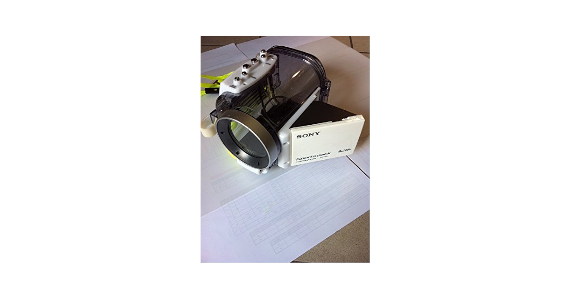 Amazon.com : Sony SPK-HCD Waterproof Sports Pack for