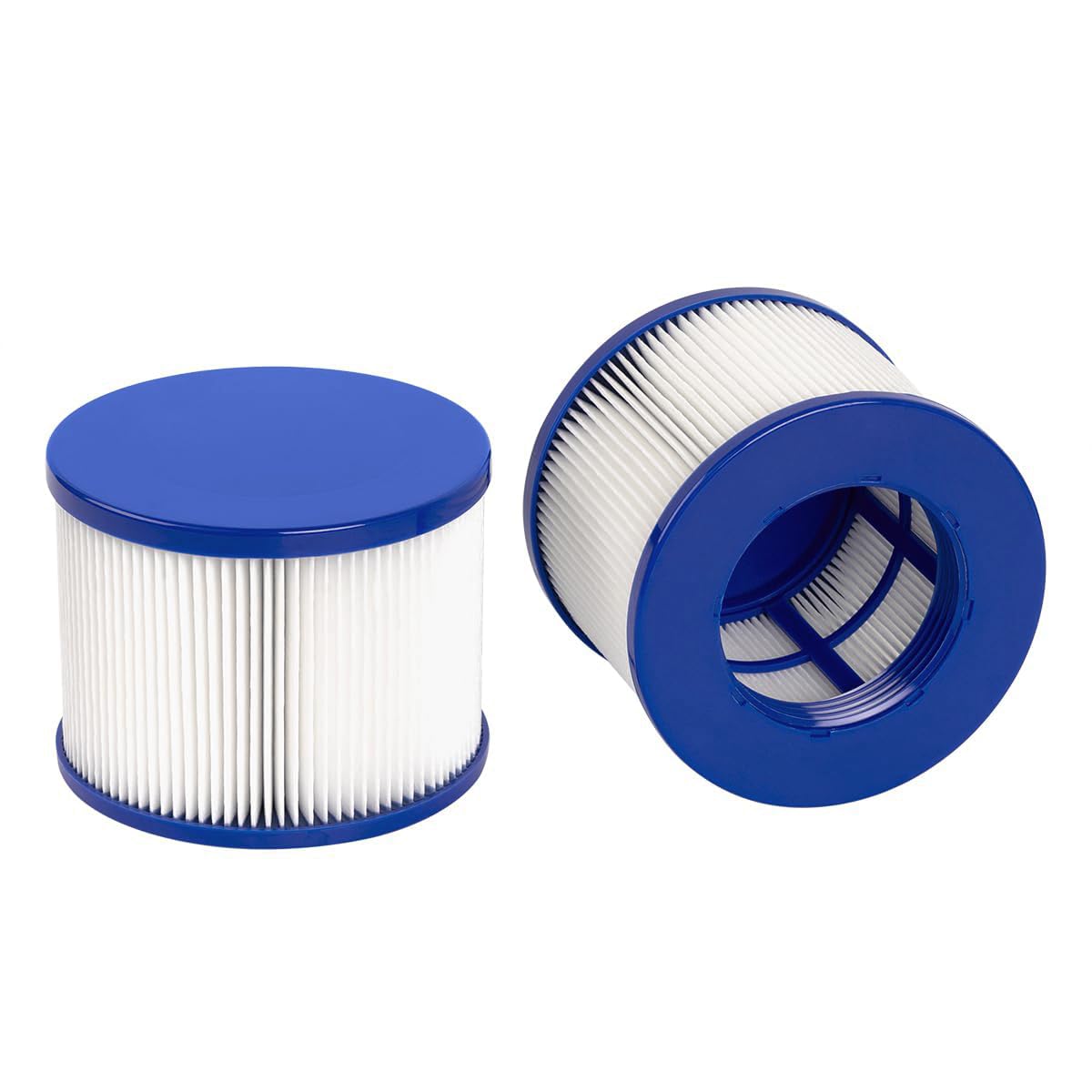 Benfosh Pack of 4 Filter Cartridges for Inflatable Spa Filter Cartridge Whirlpool for Spa Accessories Clever Spa Filter 75 x 100 mm Compatible with Gymax Spa for Most Whirlpool Filters - Image 3