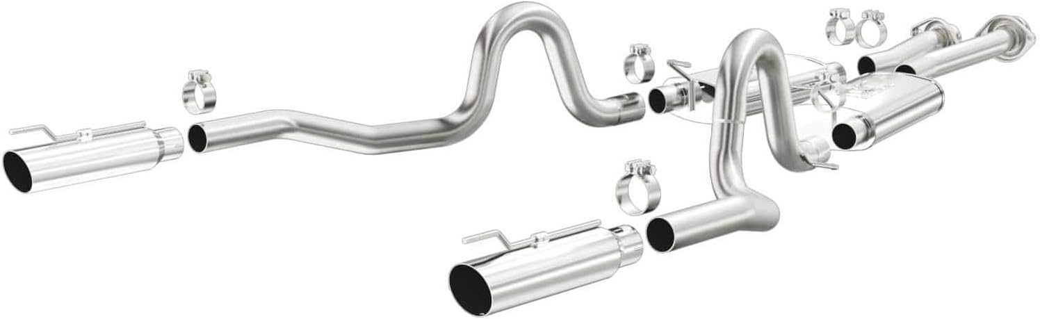 MagnaFlow Performance Exhaust System 15671: Cat-Back, Street Series, Compatible with 1999-2004 Ford Mustang