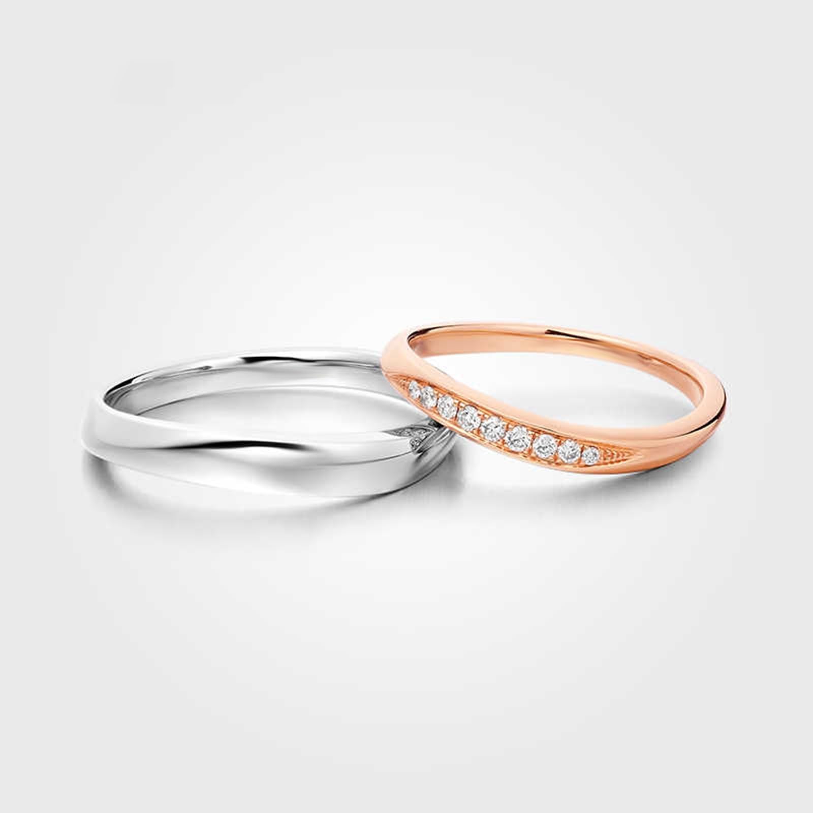 Anillos de boda de oro blanco de 9 K, simples alianzas de boda 375 de oro auténtico, sin piedras preciosas, 3,1 mm, para hombres, talla 52 (16,6)