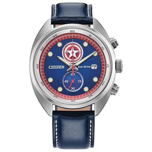 Citizen Chronographe Eco-Drive Captain America montre homme 41 mm