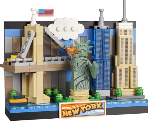 Image of Lego 40519 Creator Postcard from New York 254 Pieces Buildable LEGO 3D Postcard