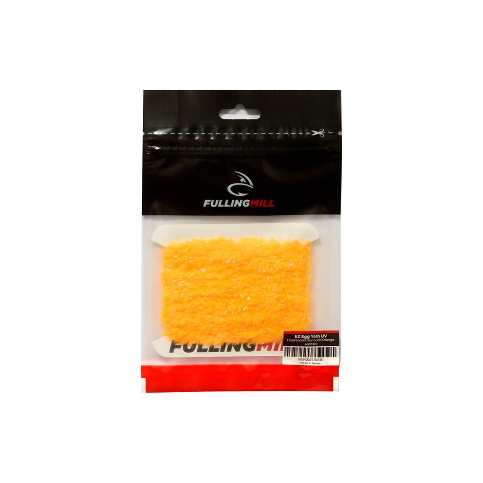 Fulling Mill EZ Egg Yarn UV Fluorescent Sunburst Orange