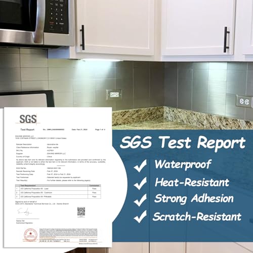 Yipscazo 2024 New Upgrade Peel and Stick backsplash 3 x 6 Inches 3D PVC Composite Wall Tile Stick on Backsplash Tile for Kitchen Bathroom, Laundry Room, Fireplace(Metal Composite, 2 Pieces)