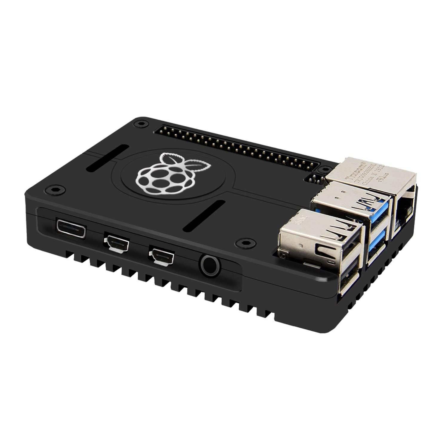 Amazon.co.jp: Geekworm Raspberry pi 4ケース、 CNC超薄型アルミ合金