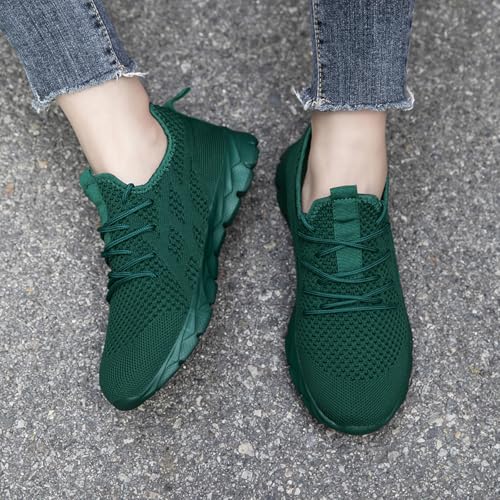 Image of DLWKIPV Men Running Shoes Men's Tennis Shoes Lightweight Breathable Fashion Sneakers Non Slip Workout Gym Shoes for Running