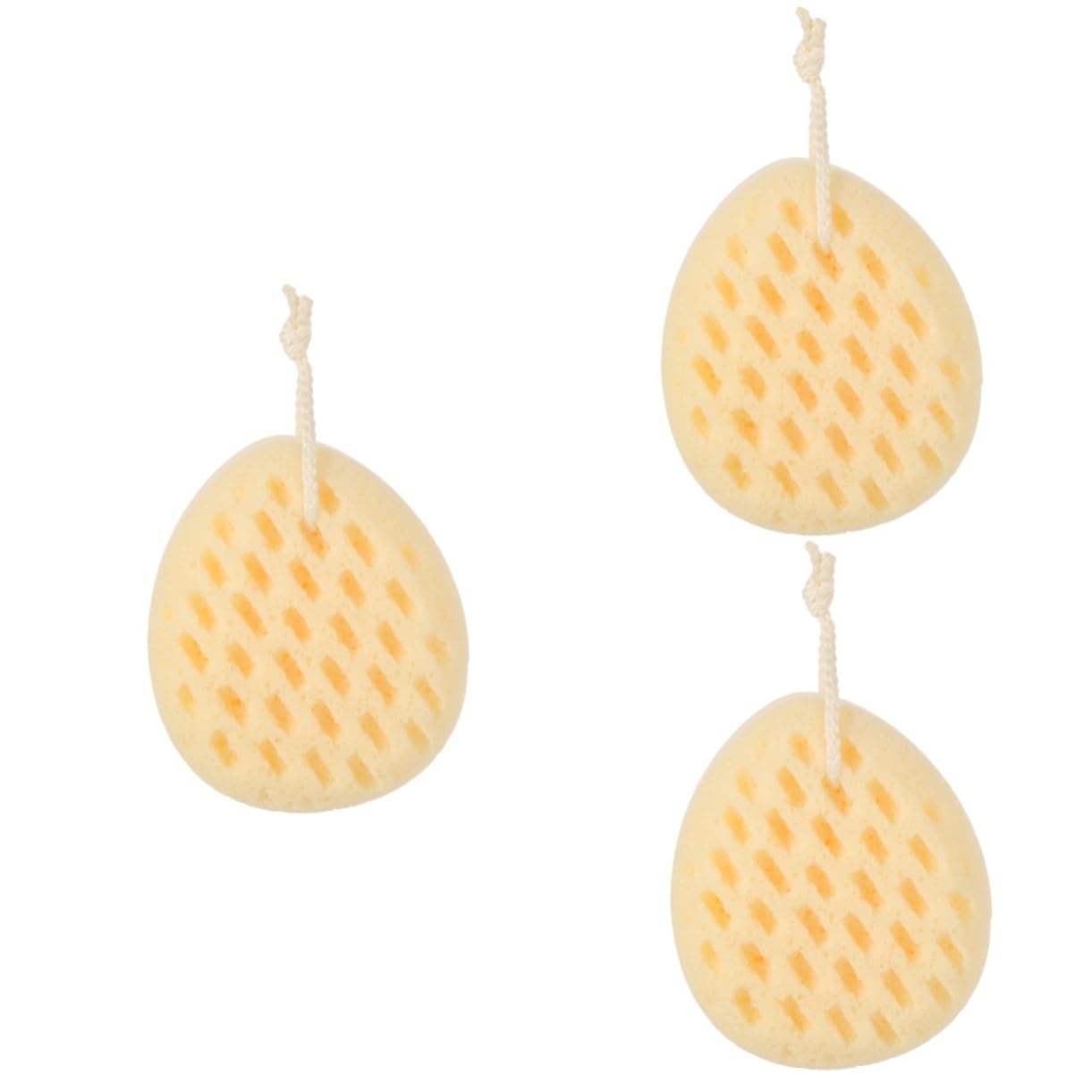 Housoutil 3 Piezas Bola De Baño Esponjas Para Limpiar Lindas Esponjas De Baño Esponja Vegetal Puf Exfoliante Depurador De Limpieza De La Piel Ducha Uso Esponja Cuerpo Dacrón Perder Almohadón
