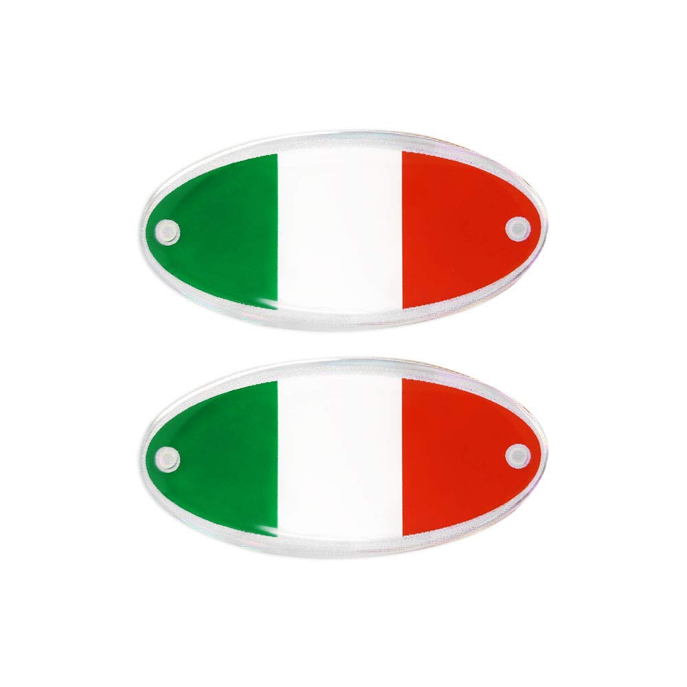 3D Sticker Pair of Oval Italy