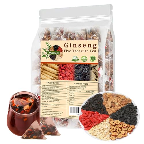 Ginseng Five Treasure Tea