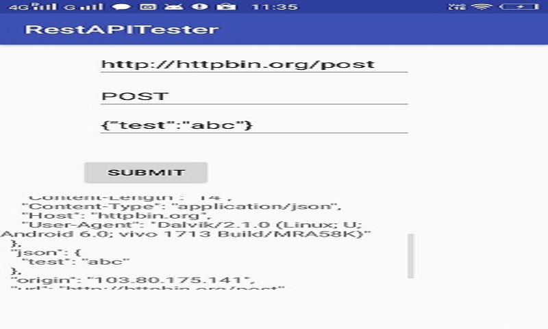 ResTer-A rest api tester - Application sur Amazon Appstore