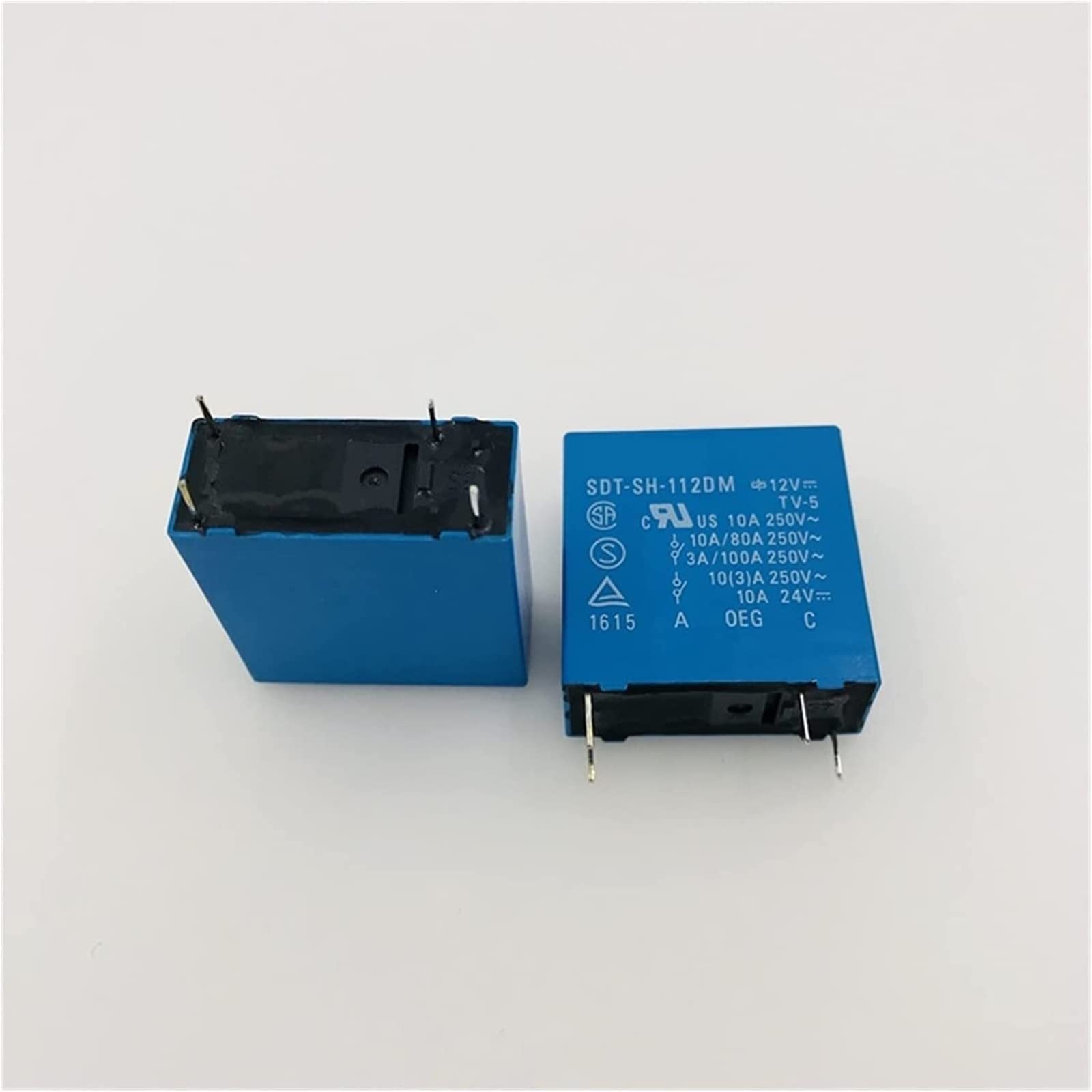 AQHYEBNSR Relay 10PCS Power SDT-SH-112DM 124DM 4PIN 10A 250VAC