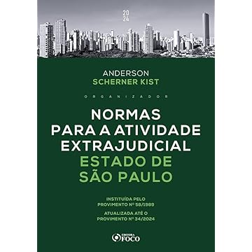 Capa do livro Normas para a Atividade Extrajudicial Estado de São Paulo - 1ª ED - 2024