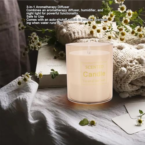 Difusor aromático eléctrico ciciglow 3 en 1 con luz LED miniatura 2