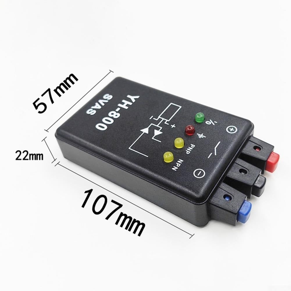 Lichtschrankentester, YH-800 Sensor Tester Für Photoelektrische Schalter, Näherungsschalter Und Magnetische Sensoren, Schwarz
