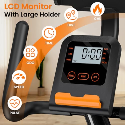 image for XVGVSV Recumbent Exercise Bike for Home Use, Quiet Recumbent Stationar