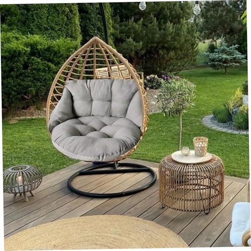 Coussin de remplacement de chaise en forme d'œuf, confort premium pour suspendu