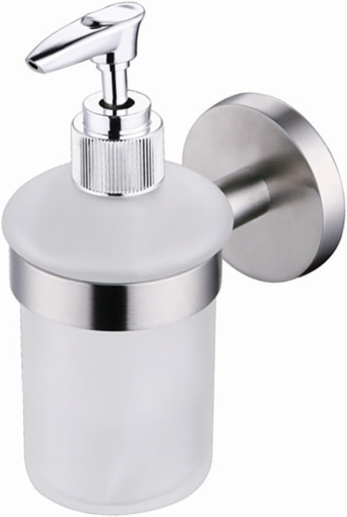 Bathroom Pendant Pendant Bathroom Towel Rack Brushed Round Base Bath Towel Holder, Towel Ring