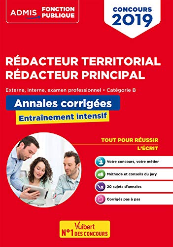 Télécharger Concours Rédacteur territorial et rédacteur principal - Annales corrigées - Catégorie B : Concou Gratuit