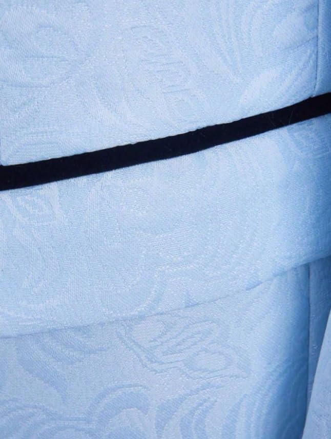 ORBITRAY Men's Jacquard Suit Vest Business Formal Party Dress Waistcoat Vest with 2 Pockets for Suit or Tuxedo Slim Fit3