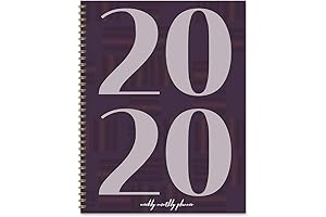 Clementine 2020 Planner (Plum Year Large Weekly Monthly Planner)
