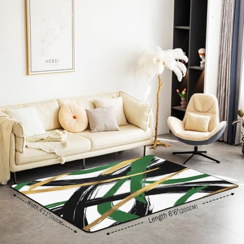 Tapete Decorativo Moderno Geométrico 198x150 cm miniatura 2