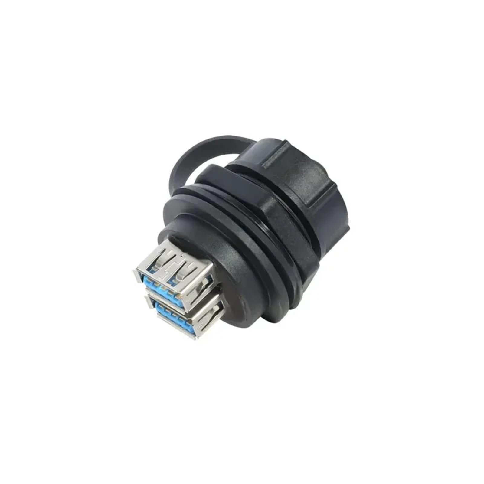 LU25 0,1 m 0,3 m 0,5 m 1 m 2 m 5 m cavo di prolunga impermeabile connettore USB M25 USB 2.0 3.0 adattatore di segnale connessione rapida a doppio canale (5 m USB2.0)