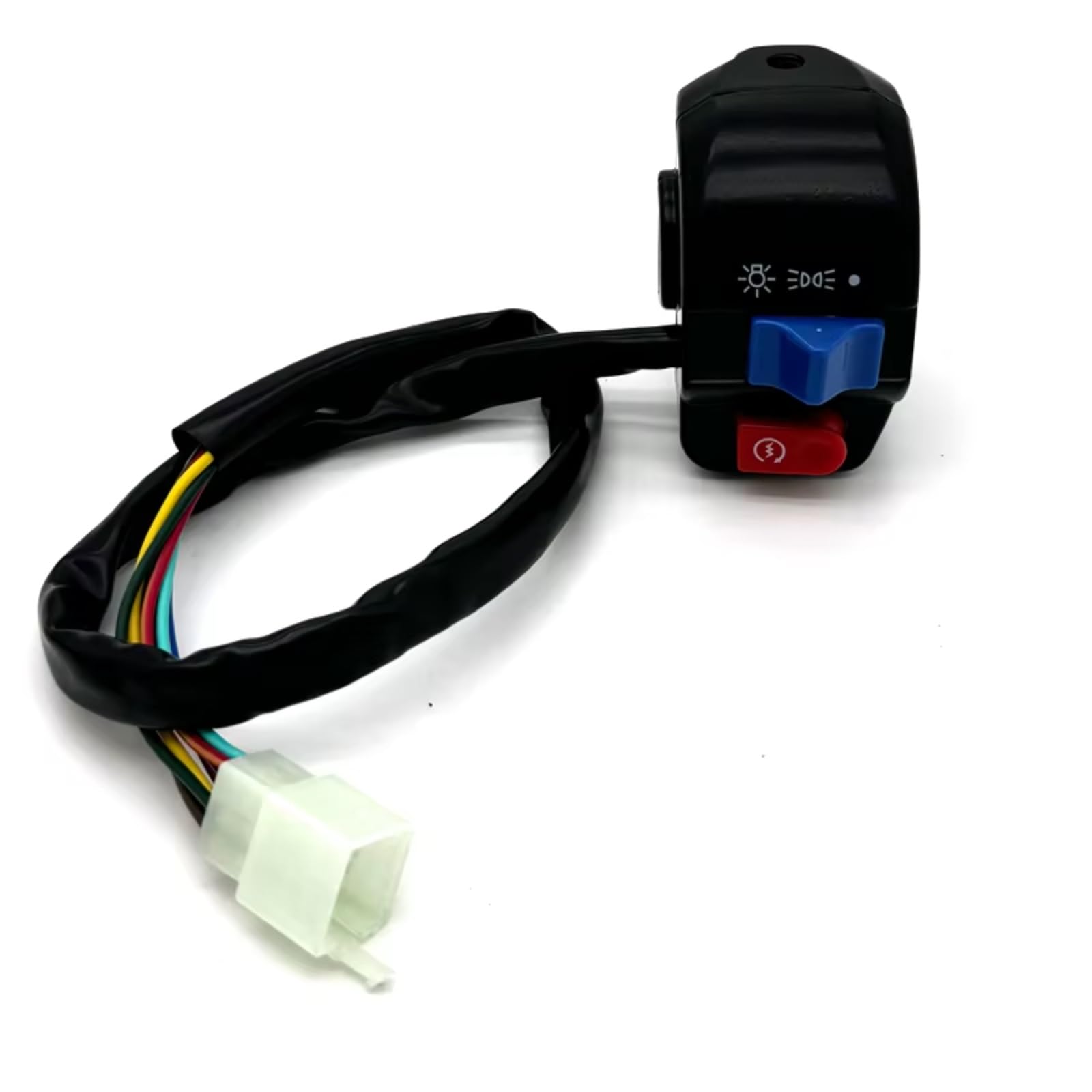Interruttori Per Manubrio Moto Da 22mm 7/8 "per Pulsante Di Avvio Elettrico Indicatore Di Direzione Del Clacson Universale Lampeggiatore Di Emergenza Manubrio Kill Interruttore