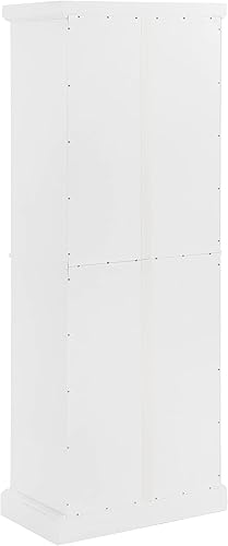 Miniatura 5 de Crosley Furniture Shoreline - Despensa de almacenamiento, color blanco