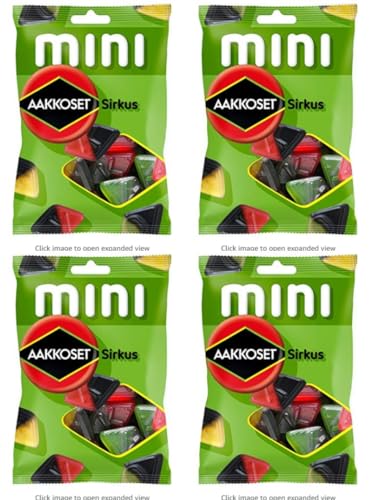 Malaco Aakkoset Sirkus Mini Gummy 4 Pack de 120g miniatura 1