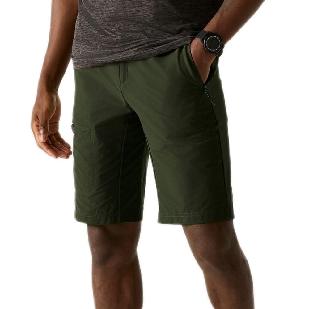 Regatta Men's Highton Ii Water-Repellent Shorts Green Size 38