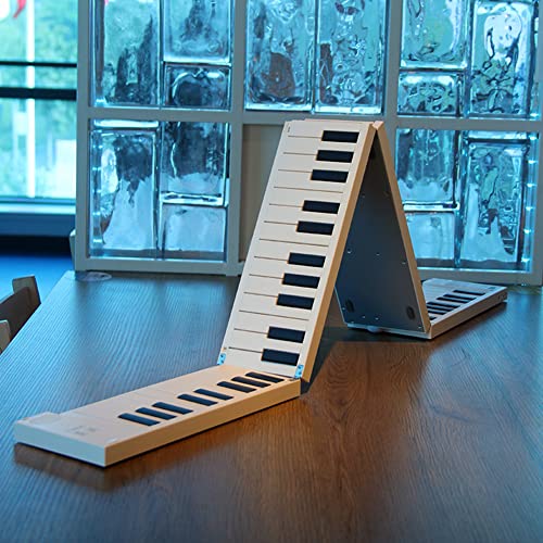 Gyj&mmm Christmas Carols Piano, Piano Portable Pliable, 88 Boutons Piano Portable avec Batterie USB Intégrée Et MIDI Via… - Les Beatles, Paul McCartney, John Lennon, RIngo Starr, George Harrison Gyj&mmm Christmas Carols Piano, Piano Portable Pliable, 88 Boutons Piano Portable avec Batterie USB Intégrée Et MIDI Via… – Image 6
