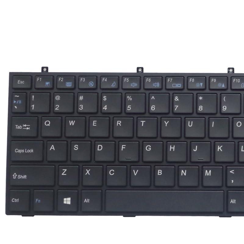 Clavier QWERTY US pour Clevo W670SC pour travailler efficacement le soir