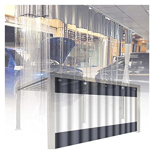 Panneau latéral de pergola indéchirable et rideau de porte de garage gris