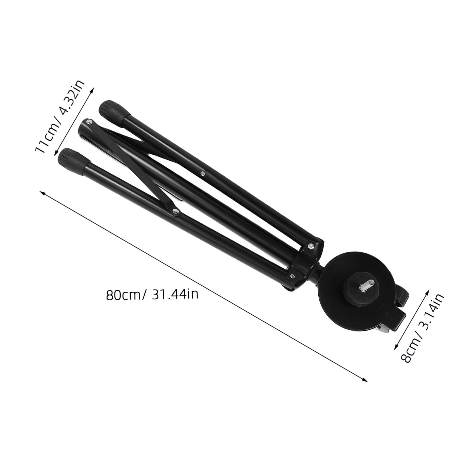 minkissy Cymbal Holder Stand z Regulacją Podwójnie Wzmocniony Metalowy Statyw Do Perkusji i Padów Ćwiczebnych i Przenośny dla Domu i Praktyki