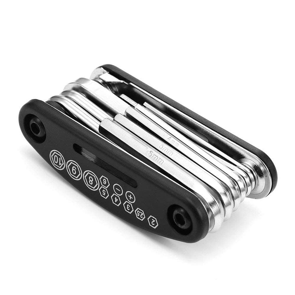 WROPZO 16-in-1 Bicycle Repair Tool Kit, Multi-Function Wrench Set for Mountain and Road Bikes