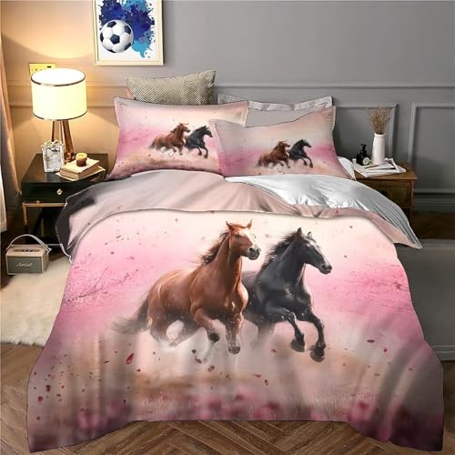 Housse de couette fermeture éclair ultra douce anti-acariens 3D