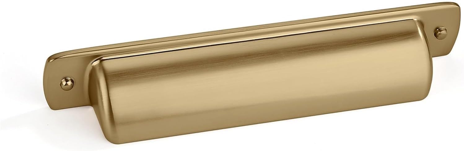 KHTUMEWARE-80263 Champagne Bronze Cabinet Pulls CTC 3-1/2 in (89 mm) 2-Pack in Champagne Bronze — KHTUMEWARE