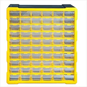 Alkon Plastic 60 Drawers Component Organisers [Aco60] With Multiple Drawers For Small Parts Storage (60 Drawers)