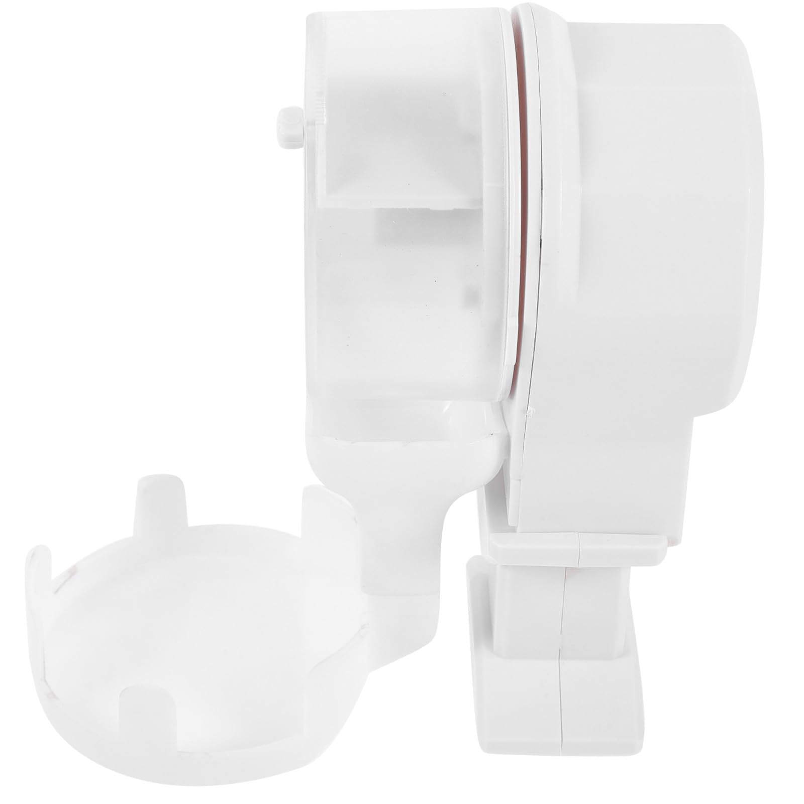 Beavorty Mangiatoia Automatica per Rettili e Tartarughe capacità 100ml in Plastica Bianca Vassoio Robusto Che Previene Lesioni per Alimentazione Intelligente in Terrario