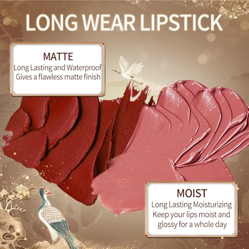 CATKIN Red Lipstick, Long Lasting, High Impact, Moisturizing Formula, enriched with Avocado Oil and Vitamin E, 3.2g - Image 4