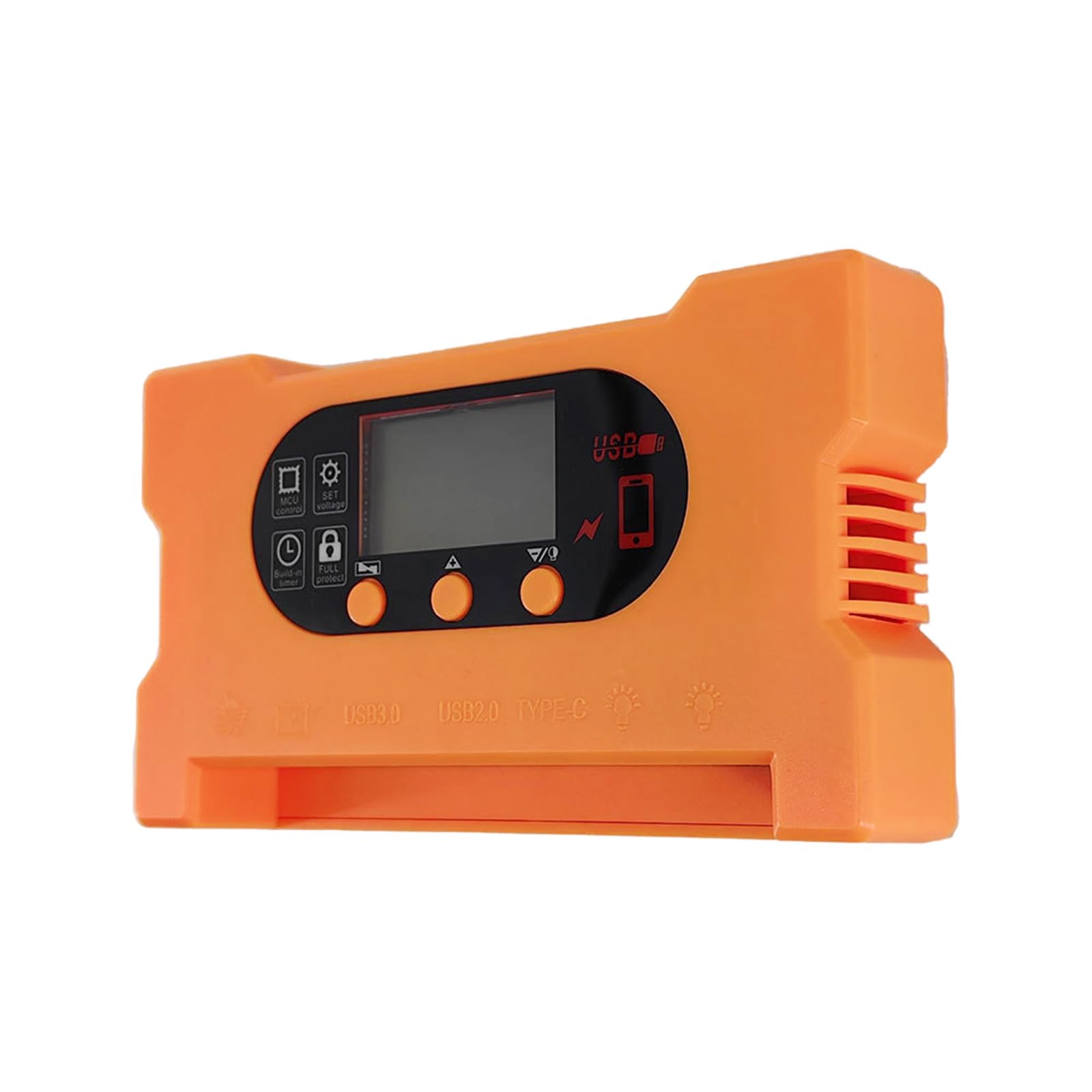 Nmflab 10A Solar Panel Regulator With Lcd Display Intelligent Charging Controller For 12V And 24V Systems Control Battery Regulator