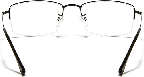 Miniatura 6 de Cyxus Gafas de bloqueo de luz azul de titanio para hombres y mujeres, anteojos para computadora, anteojos para pantalla y video, antifatiga ocular